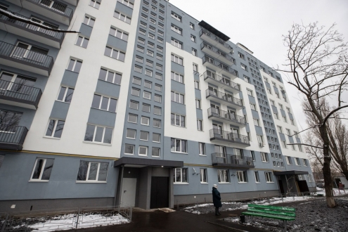 У столиці завершили відновлення одинадцяти багатоповерхівок, пошкоджених внаслідок російських обстрілів